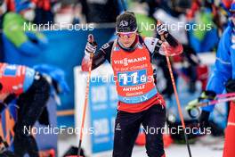 22.01.2022, Antholz, Italy (ITA): Christina Rieder (AUT) - IBU World Cup Biathlon, relay women, Antholz (ITA). www.nordicfocus.com. © Thibaut/NordicFocus. Every downloaded picture is fee-liable.