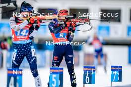 22.01.2022, Antholz, Italy (ITA): Hanna Kebinger (GER) - IBU World Cup Biathlon, relay women, Antholz (ITA). www.nordicfocus.com. © Thibaut/NordicFocus. Every downloaded picture is fee-liable.
