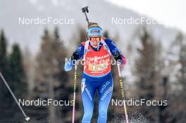 22.01.2022, Antholz, Italy (ITA): Elisa Gasparin (SUI) - IBU World Cup Biathlon, relay women, Antholz (ITA). www.nordicfocus.com. © Thibaut/NordicFocus. Every downloaded picture is fee-liable.