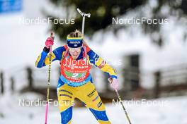 22.01.2022, Antholz, Italy (ITA): Ingela Andersson (SWE) - IBU World Cup Biathlon, relay women, Antholz (ITA). www.nordicfocus.com. © Thibaut/NordicFocus. Every downloaded picture is fee-liable.