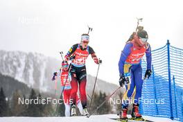 22.01.2022, Antholz, Italy (ITA): Natalia Ushkina (ROU) - IBU World Cup Biathlon, relay women, Antholz (ITA). www.nordicfocus.com. © Thibaut/NordicFocus. Every downloaded picture is fee-liable.