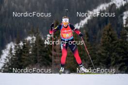 22.01.2022, Antholz, Italy (ITA): Ida Lien (NOR) - IBU World Cup Biathlon, relay women, Antholz (ITA). www.nordicfocus.com. © Thibaut/NordicFocus. Every downloaded picture is fee-liable.