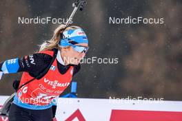 22.01.2022, Antholz, Italy (ITA): Regina Oja (EST) - IBU World Cup Biathlon, relay women, Antholz (ITA). www.nordicfocus.com. © Thibaut/NordicFocus. Every downloaded picture is fee-liable.