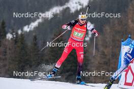 22.01.2022, Antholz, Italy (ITA): Anna Juppe (AUT) - IBU World Cup Biathlon, relay women, Antholz (ITA). www.nordicfocus.com. © Thibaut/NordicFocus. Every downloaded picture is fee-liable.