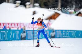 22.01.2022, Antholz, Italy (ITA): Anastasia Tolmacheva (ROU) - IBU World Cup Biathlon, relay women, Antholz (ITA). www.nordicfocus.com. © Thibaut/NordicFocus. Every downloaded picture is fee-liable.