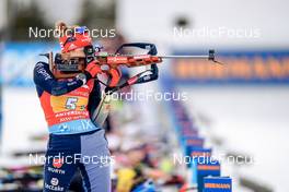 22.01.2022, Antholz, Italy (ITA): Janina Hettich (GER) - IBU World Cup Biathlon, relay women, Antholz (ITA). www.nordicfocus.com. © Thibaut/NordicFocus. Every downloaded picture is fee-liable.