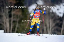 22.01.2022, Antholz, Italy (ITA): Annie Lind (SWE) - IBU World Cup Biathlon, relay women, Antholz (ITA). www.nordicfocus.com. © Thibaut/NordicFocus. Every downloaded picture is fee-liable.