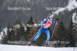 22.01.2022, Antholz, Italy (ITA): Amy Baserga (SUI) - IBU World Cup Biathlon, relay women, Antholz (ITA). www.nordicfocus.com. © Thibaut/NordicFocus. Every downloaded picture is fee-liable.