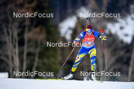 22.01.2022, Antholz, Italy (ITA): Olena Bilosiuk (UKR) - IBU World Cup Biathlon, relay women, Antholz (ITA). www.nordicfocus.com. © Thibaut/NordicFocus. Every downloaded picture is fee-liable.
