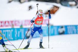 22.01.2022, Antholz, Italy (ITA): Mari Eder (FIN) - IBU World Cup Biathlon, relay women, Antholz (ITA). www.nordicfocus.com. © Thibaut/NordicFocus. Every downloaded picture is fee-liable.