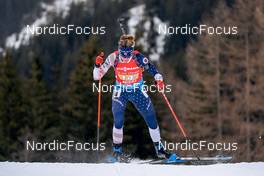 22.01.2022, Antholz, Italy (ITA): Deedra Irwin (USA) - IBU World Cup Biathlon, relay women, Antholz (ITA). www.nordicfocus.com. © Thibaut/NordicFocus. Every downloaded picture is fee-liable.