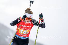 22.01.2022, Antholz, Italy (ITA): Emily Dickson (CAN) - IBU World Cup Biathlon, relay women, Antholz (ITA). www.nordicfocus.com. © Thibaut/NordicFocus. Every downloaded picture is fee-liable.