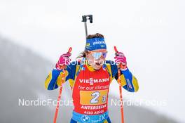 22.01.2022, Antholz, Italy (ITA): Johanna Skottheim (SWE) - IBU World Cup Biathlon, relay women, Antholz (ITA). www.nordicfocus.com. © Thibaut/NordicFocus. Every downloaded picture is fee-liable.