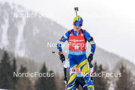 22.01.2022, Antholz, Italy (ITA): Valentina Semerenko (UKR) - IBU World Cup Biathlon, relay women, Antholz (ITA). www.nordicfocus.com. © Thibaut/NordicFocus. Every downloaded picture is fee-liable.