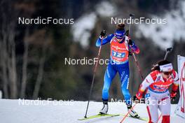 22.01.2022, Antholz, Italy (ITA): Selina Gasparin (SUI) - IBU World Cup Biathlon, relay women, Antholz (ITA). www.nordicfocus.com. © Thibaut/NordicFocus. Every downloaded picture is fee-liable.