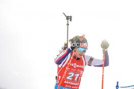 22.01.2022, Antholz, Italy (ITA): Ekaterina Avvakumova (KOR) - IBU World Cup Biathlon, relay women, Antholz (ITA). www.nordicfocus.com. © Thibaut/NordicFocus. Every downloaded picture is fee-liable.