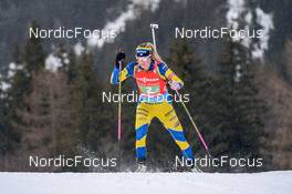 22.01.2022, Antholz, Italy (ITA): Ingela Andersson (SWE) - IBU World Cup Biathlon, relay women, Antholz (ITA). www.nordicfocus.com. © Thibaut/NordicFocus. Every downloaded picture is fee-liable.