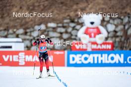 22.01.2022, Antholz, Italy (ITA): Ingrid Landmark Tandrevold (NOR) - IBU World Cup Biathlon, relay women, Antholz (ITA). www.nordicfocus.com. © Thibaut/NordicFocus. Every downloaded picture is fee-liable.