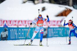 22.01.2022, Antholz, Italy (ITA): Ivona Fialkova (SVK) - IBU World Cup Biathlon, relay women, Antholz (ITA). www.nordicfocus.com. © Thibaut/NordicFocus. Every downloaded picture is fee-liable.