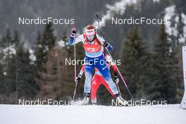 22.01.2022, Antholz, Italy (ITA): Suvi Minkkinen (FIN) - IBU World Cup Biathlon, relay women, Antholz (ITA). www.nordicfocus.com. © Thibaut/NordicFocus. Every downloaded picture is fee-liable.