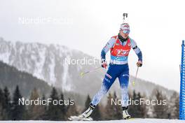 22.01.2022, Antholz, Italy (ITA): Suvi Minkkinen (FIN) - IBU World Cup Biathlon, relay women, Antholz (ITA). www.nordicfocus.com. © Thibaut/NordicFocus. Every downloaded picture is fee-liable.