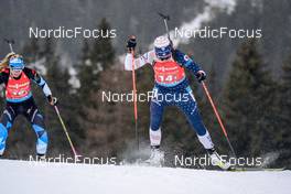 22.01.2022, Antholz, Italy (ITA): Susan Dunklee (USA) - IBU World Cup Biathlon, relay women, Antholz (ITA). www.nordicfocus.com. © Thibaut/NordicFocus. Every downloaded picture is fee-liable.