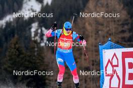 22.01.2022, Antholz, Italy (ITA): Irina Kazakevich (RUS) - IBU World Cup Biathlon, relay women, Antholz (ITA). www.nordicfocus.com. © Thibaut/NordicFocus. Every downloaded picture is fee-liable.