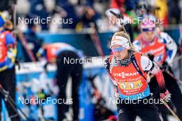 22.01.2022, Antholz, Italy (ITA): Katharina Innerhofer (AUT) - IBU World Cup Biathlon, relay women, Antholz (ITA). www.nordicfocus.com. © Thibaut/NordicFocus. Every downloaded picture is fee-liable.