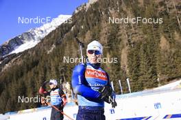 19.01.2022, Antholz, Italy (ITA): Anton Smolski (BLR) - IBU World Cup Biathlon, training, Antholz (ITA). www.nordicfocus.com. © Manzoni/NordicFocus. Every downloaded picture is fee-liable.