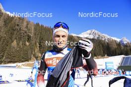 19.01.2022, Antholz, Italy (ITA): Felix Leitner (AUT) - IBU World Cup Biathlon, training, Antholz (ITA). www.nordicfocus.com. © Manzoni/NordicFocus. Every downloaded picture is fee-liable.