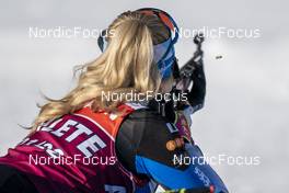 19.01.2022, Antholz, Italy (ITA): Regina Oja (EST) - IBU World Cup Biathlon, training, Antholz (ITA). www.nordicfocus.com. © Thibaut/NordicFocus. Every downloaded picture is fee-liable.