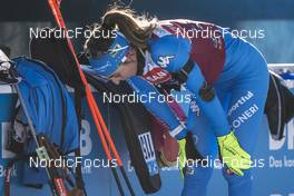 19.01.2022, Antholz, Italy (ITA): Lisa Vittozzi (ITA) - IBU World Cup Biathlon, training, Antholz (ITA). www.nordicfocus.com. © Thibaut/NordicFocus. Every downloaded picture is fee-liable.