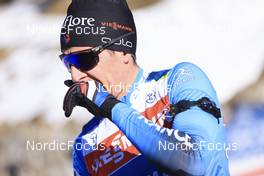 19.01.2022, Antholz, Italy (ITA): Quentin Fillon Maillet (FRA) - IBU World Cup Biathlon, training, Antholz (ITA). www.nordicfocus.com. © Manzoni/NordicFocus. Every downloaded picture is fee-liable.
