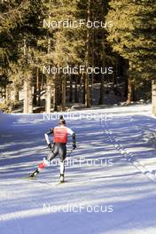 19.01.2022, Antholz, Italy (ITA): Fuyuko Tachizaki (JPN) - IBU World Cup Biathlon, training, Antholz (ITA). www.nordicfocus.com. © Manzoni/NordicFocus. Every downloaded picture is fee-liable.
