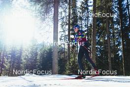 18.01.2022, Antholz, Italy (ITA): Darya Blashko (UKR) - IBU World Cup Biathlon, training, Antholz (ITA). www.nordicfocus.com. © Thibaut/NordicFocus. Every downloaded picture is fee-liable.
