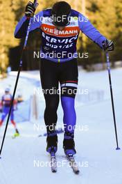 19.01.2022, Antholz, Italy (ITA): Toni Puntel (ITA), Salomon Race Service - IBU World Cup Biathlon, training, Antholz (ITA). www.nordicfocus.com. © Manzoni/NordicFocus. Every downloaded picture is fee-liable.