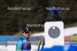 19.01.2022, Antholz, Italy (ITA): Fabien Claude (FRA) - IBU World Cup Biathlon, training, Antholz (ITA). www.nordicfocus.com. © Manzoni/NordicFocus. Every downloaded picture is fee-liable.