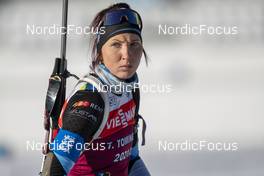 19.01.2022, Antholz, Italy (ITA): Tuuli Tomingas (EST) - IBU World Cup Biathlon, training, Antholz (ITA). www.nordicfocus.com. © Thibaut/NordicFocus. Every downloaded picture is fee-liable.