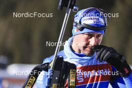 19.01.2022, Antholz, Italy (ITA): Dominik Windisch (ITA) - IBU World Cup Biathlon, training, Antholz (ITA). www.nordicfocus.com. © Manzoni/NordicFocus. Every downloaded picture is fee-liable.