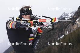 22.01.2022, Antholz, Italy (ITA): Tom Lahaye-Goffart (BEL) - IBU World Cup Biathlon, training, Antholz (ITA). www.nordicfocus.com. © Manzoni/NordicFocus. Every downloaded picture is fee-liable.