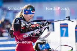 19.01.2022, Antholz, Italy (ITA): Lisa Theresa Hauser (AUT) - IBU World Cup Biathlon, training, Antholz (ITA). www.nordicfocus.com. © Thibaut/NordicFocus. Every downloaded picture is fee-liable.