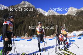 19.01.2022, Antholz, Italy (ITA): Event Feature: Japanese technicians at work - IBU World Cup Biathlon, training, Antholz (ITA). www.nordicfocus.com. © Manzoni/NordicFocus. Every downloaded picture is fee-liable.