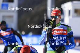 19.01.2022, Antholz, Italy (ITA): Lovro Planko (SLO) - IBU World Cup Biathlon, training, Antholz (ITA). www.nordicfocus.com. © Manzoni/NordicFocus. Every downloaded picture is fee-liable.