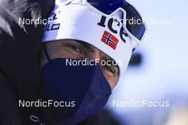 19.01.2022, Antholz, Italy (ITA): Siegfried Mazet (FRA) coach team Norway - IBU World Cup Biathlon, training, Antholz (ITA). www.nordicfocus.com. © Manzoni/NordicFocus. Every downloaded picture is fee-liable.
