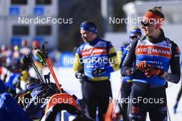 19.01.2022, Antholz, Italy (ITA): Benedikt Doll (GER) - IBU World Cup Biathlon, training, Antholz (ITA). www.nordicfocus.com. © Manzoni/NordicFocus. Every downloaded picture is fee-liable.