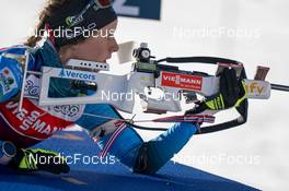 19.01.2022, Antholz, Italy (ITA): Anais Chevalier-Bouchet (FRA) - IBU World Cup Biathlon, training, Antholz (ITA). www.nordicfocus.com. © Thibaut/NordicFocus. Every downloaded picture is fee-liable.