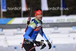 19.01.2022, Antholz, Italy (ITA): Jakov Fak (SLO) - IBU World Cup Biathlon, training, Antholz (ITA). www.nordicfocus.com. © Manzoni/NordicFocus. Every downloaded picture is fee-liable.