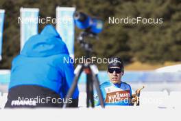 19.01.2022, Antholz, Italy (ITA): Quentin Fillon Maillet (FRA) - IBU World Cup Biathlon, training, Antholz (ITA). www.nordicfocus.com. © Manzoni/NordicFocus. Every downloaded picture is fee-liable.