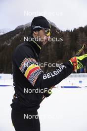 22.01.2022, Antholz, Italy (ITA): Cesar Beauvais (BEL) - IBU World Cup Biathlon, training, Antholz (ITA). www.nordicfocus.com. © Manzoni/NordicFocus. Every downloaded picture is fee-liable.