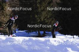 19.01.2022, Antholz, Italy (ITA): Asuka Hachisuka (JPN) - IBU World Cup Biathlon, training, Antholz (ITA). www.nordicfocus.com. © Manzoni/NordicFocus. Every downloaded picture is fee-liable.